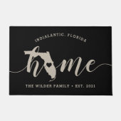 De staat van herkomst van Florida Personaliseerd Deurmat (Voorkant)