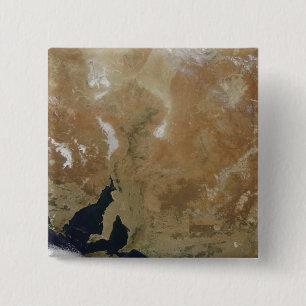 De staat Zuid-Australië Vierkante Button 5,1 Cm