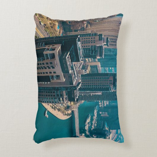 De stad accent kussen (Voorkant(Verticaal))