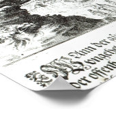 De stad Augsburg moest katholiek accepteren Poster (Hoek)