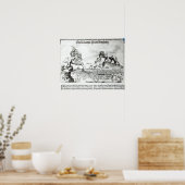 De stad Augsburg moest katholiek accepteren Poster (Keuken)