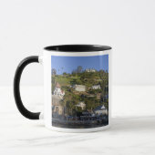 De stad Avalon op het eiland Catalina, Mok (Links)