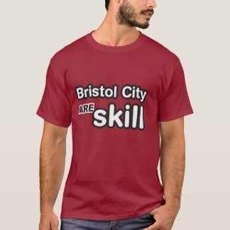 De stad Bristol is een vaardigheid T-shirt