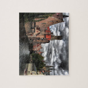 De stad Brugge, Belguim Legpuzzel