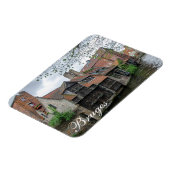 De stad Brugge in België Magneet (Linkerzijde)