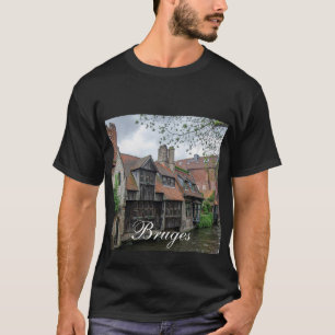 De stad Brugge in België T-shirt