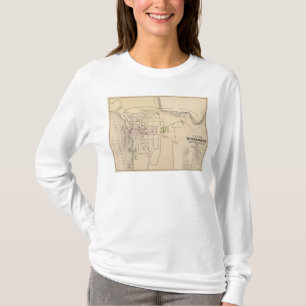 De stad Burlington in Vermont T-shirt
