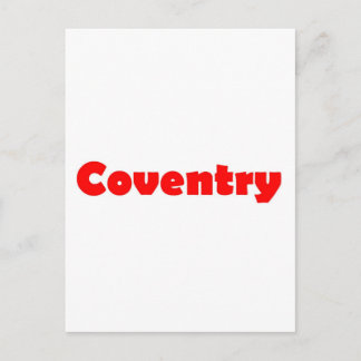 De stad Coventry in engeland Briefkaart
