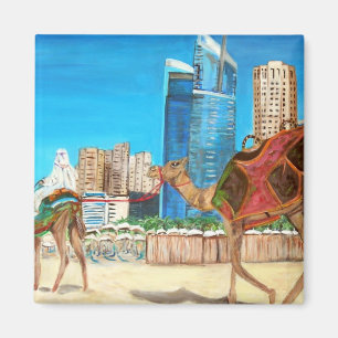 De stad Dubai Magnet Magneet