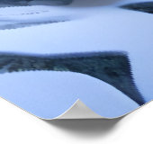 De stad in de berg | AI Art Poster (Hoek)