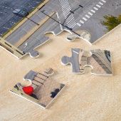 De stad Kansas City van de Liberty Memorial Tower Legpuzzel (Zijkant)