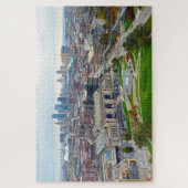 De stad Kansas City van de Liberty Memorial Tower Legpuzzel (Verticaal)