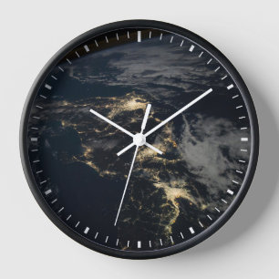 De stad licht 's nachts in Japan.