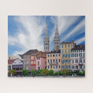 De stad Macon in Frankrijk Legpuzzel