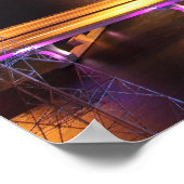 De stad Miami van Night Poster (Hoek)