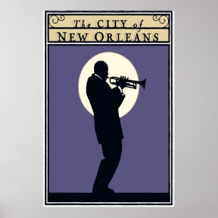 De stad New Orleans, Poster
