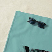 De stad New York is bedekt met graffiti Strandlaken (In situ)