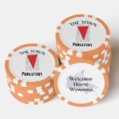 De stad poker chips (Opstapeling)
