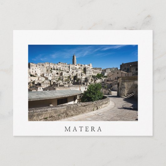De stad Sassi di Matera Briefkaart (Voorkant)