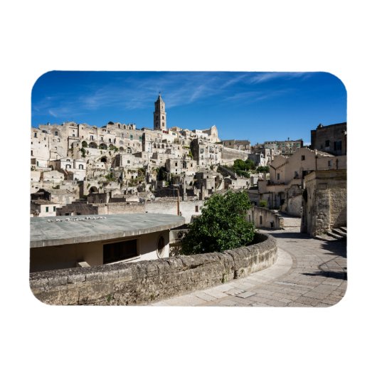 De stad Sassi di Matera Magneet (Horizontaal)