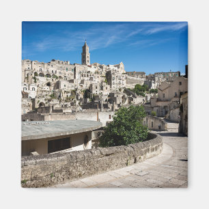 De stad Sassi di Matera Magneet