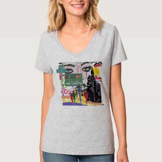 De stad t-shirt (Voorkant)