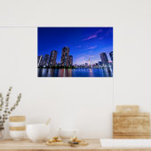 De stad Tokio Poster (Keuken)