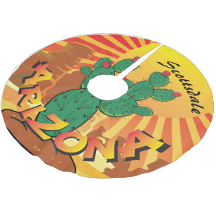 De STAD van de VERANDERING van de Stekelige Peer Kerstboom Rok