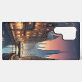 De stad van dromen samsung galaxy hoesje (Achterkant horizontaal)