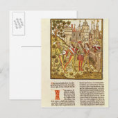 De stad van God en de stad van deze eeuw Briefkaart (Voorkant / Achterkant)