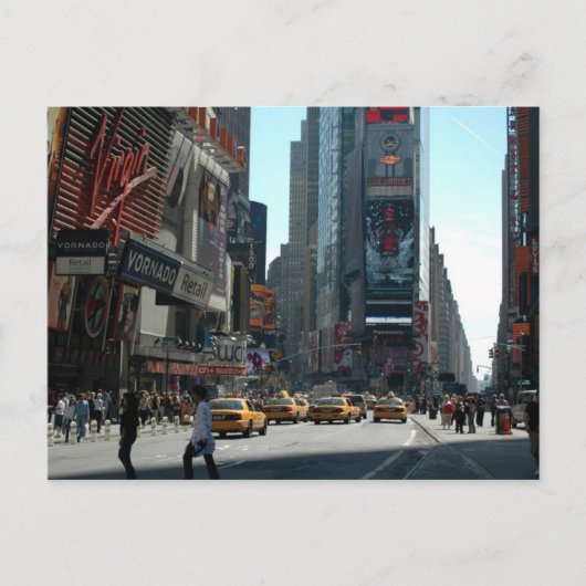 De Stad van New York Briefkaart (Voorkant)