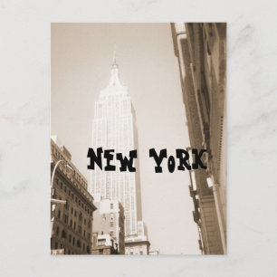De Stad van New York Briefkaart