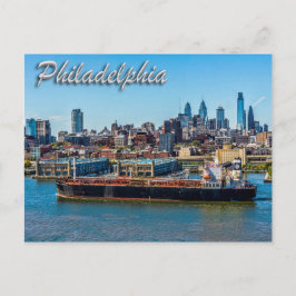 De stad van Philadelphia Briefkaart