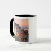 De stad Vernazza in de avond, Cinque Mok (Voorkant links)