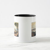 De stad Washington van buiten de marine Mok (Midden)