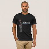 De stad Windy T-shirt (Voorkant volledig)
