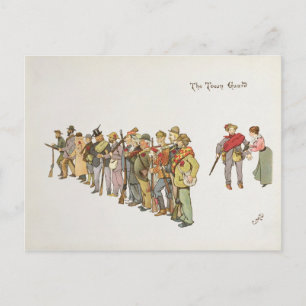 De Stadsgarde van de Leaguer van Ladysmith Briefkaart