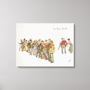 De Stadsgarde van de Leaguer van Ladysmith Canvas Afdruk