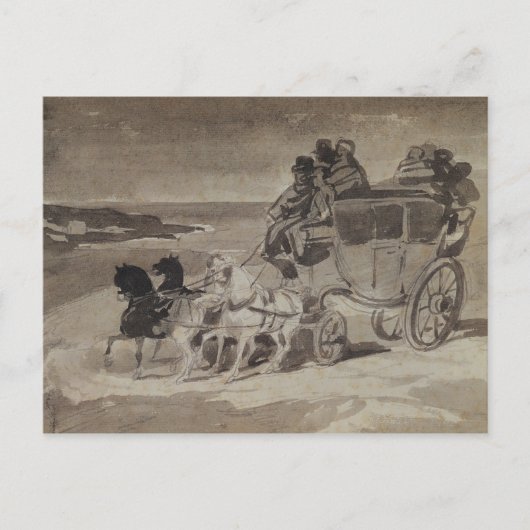 De Stagecoach Briefkaart (Voorkant)