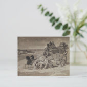 De Stagecoach Briefkaart (Staand voorkant)