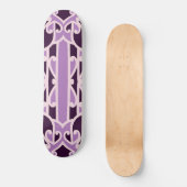 De stammen Paars Skateboard (Voorkant)