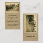 De standaard eerste rijles visitekaartje (Voorkant / Achterkant)