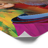 De standvastige blik van de heilige Robert Bellarm Poster (Hoek)