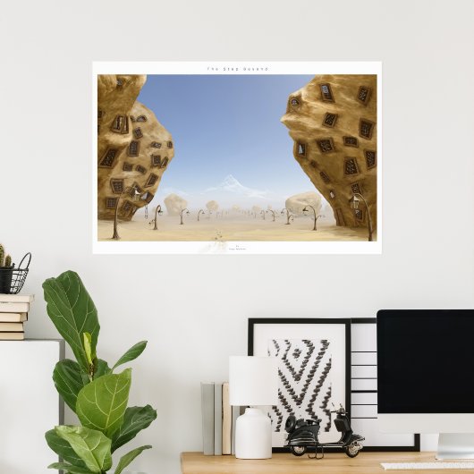 De stap voorbij poster (Thuiskantoor)