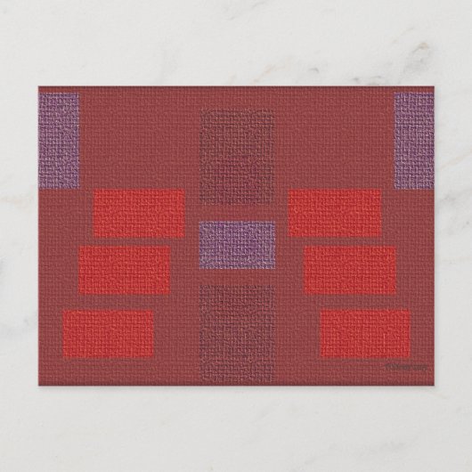 De stappen briefkaart (Voorkant)