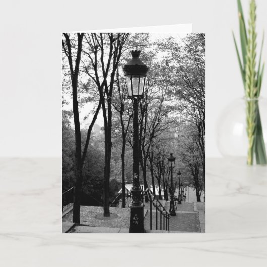De Stappen van Montmartre Kaart (Voorkant)