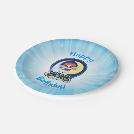 De Star Challenge van Alyssa Papieren Bordje (Gekanteld)