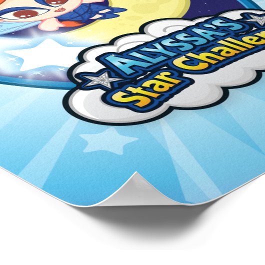 De Star Challenge van Alyssa Poster (Hoek)