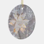 "DE STAR" IN CHRISTMAS CERAMIC ORNAMENT (Rechts)