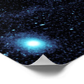 De Star Mira met stromende staart Poster (Hoek)